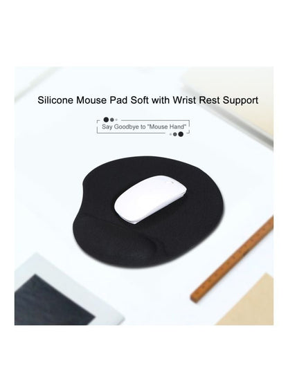 Silicone Mouse Pad with Wrist Support