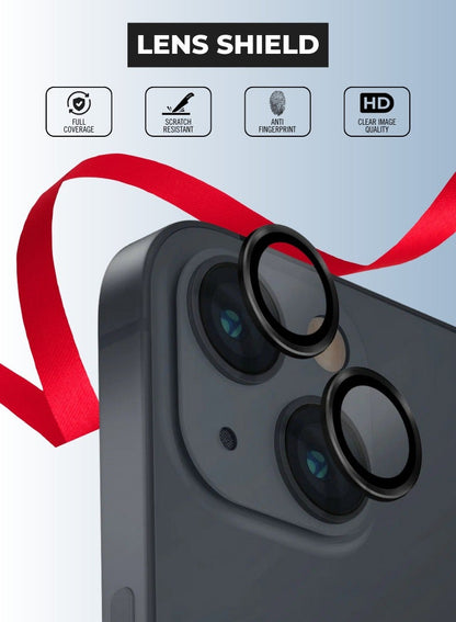 Lens Shield Tempered Glass Camera Lens Protector for iPhone