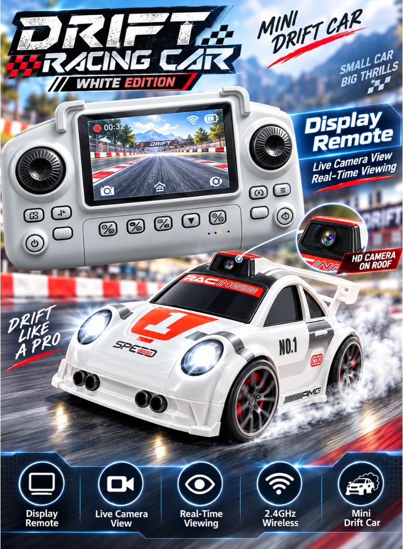 Mini Drift Racing Remote Control Car with LED Lights