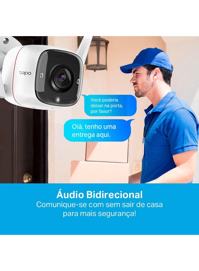 TP-Link Tapo Outdoor Security Wi-Fi Camera – 2K QHD