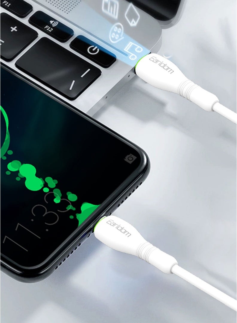 كابل شحن سريع من Earldom، بقوة 20 واط، بمنفذ USB-C إلى Lightning - بطول 1 متر