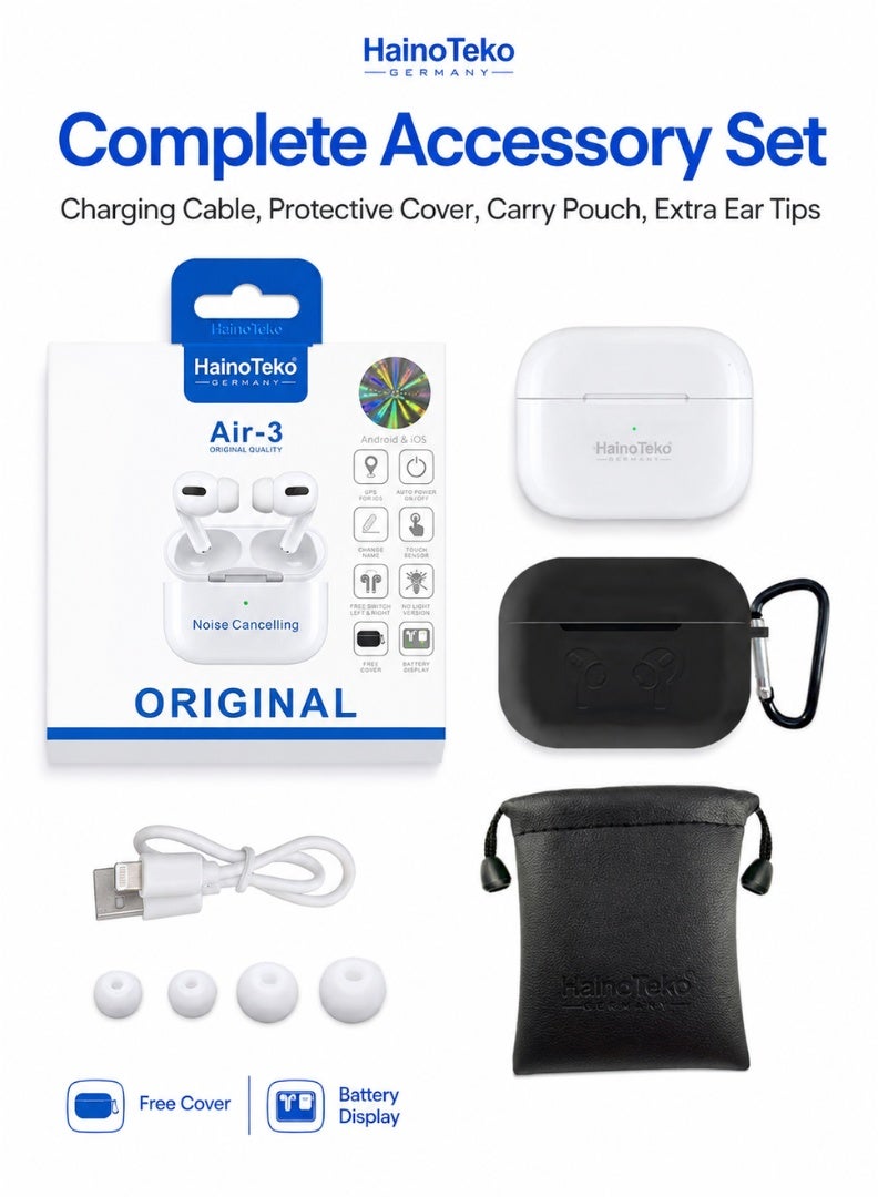 Haino Teko Air 3 Noise Cancelling Wireless Earbuds