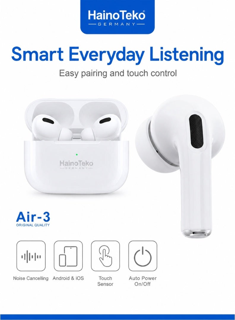 Haino Teko Air 3 Noise Cancelling Wireless Earbuds