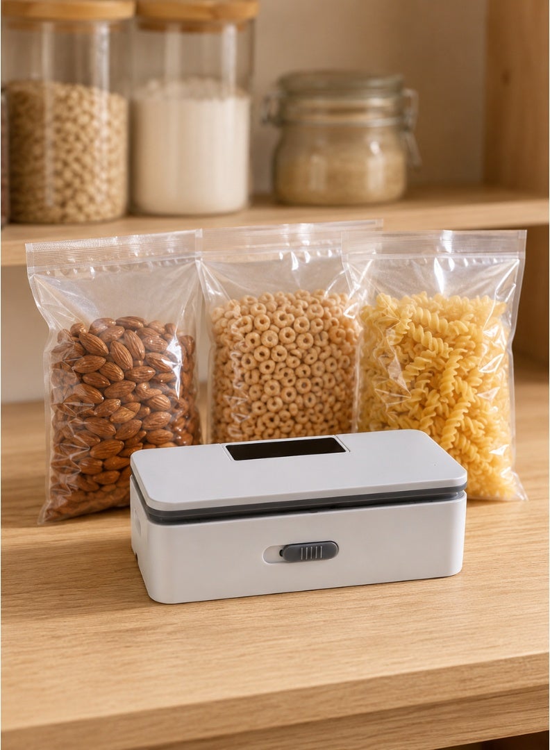 Smart Food Bag Sealer with Digital Display