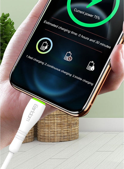 كابل شحن سريع من Earldom، بقوة 20 واط، بمنفذ USB-C إلى Lightning - بطول 1 متر