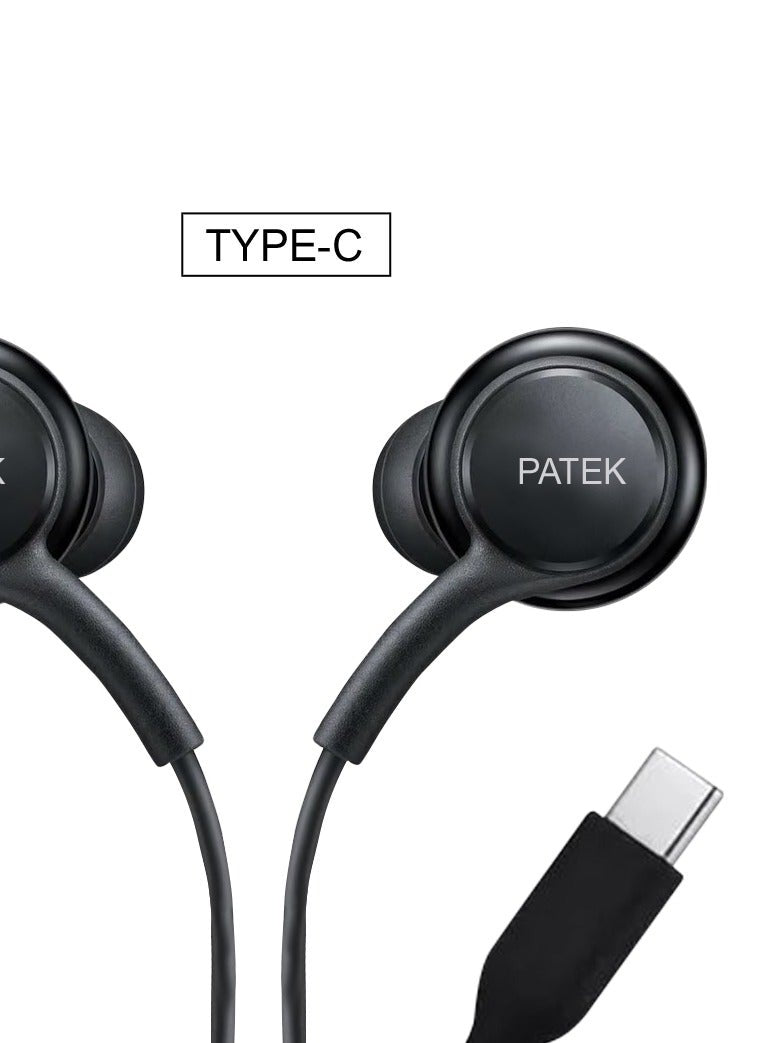 سماعات أذن بمنفذ USB-C وميكروفون من Patek