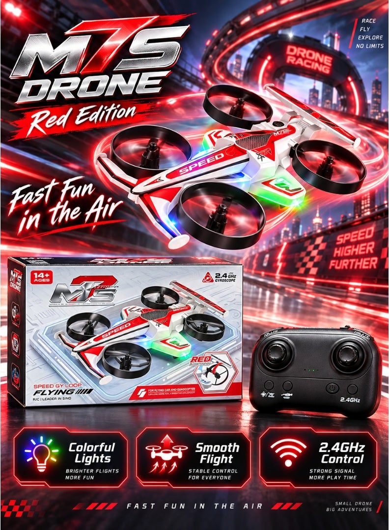 2-in-1 Remote Control Flying Car & Quadcopter
