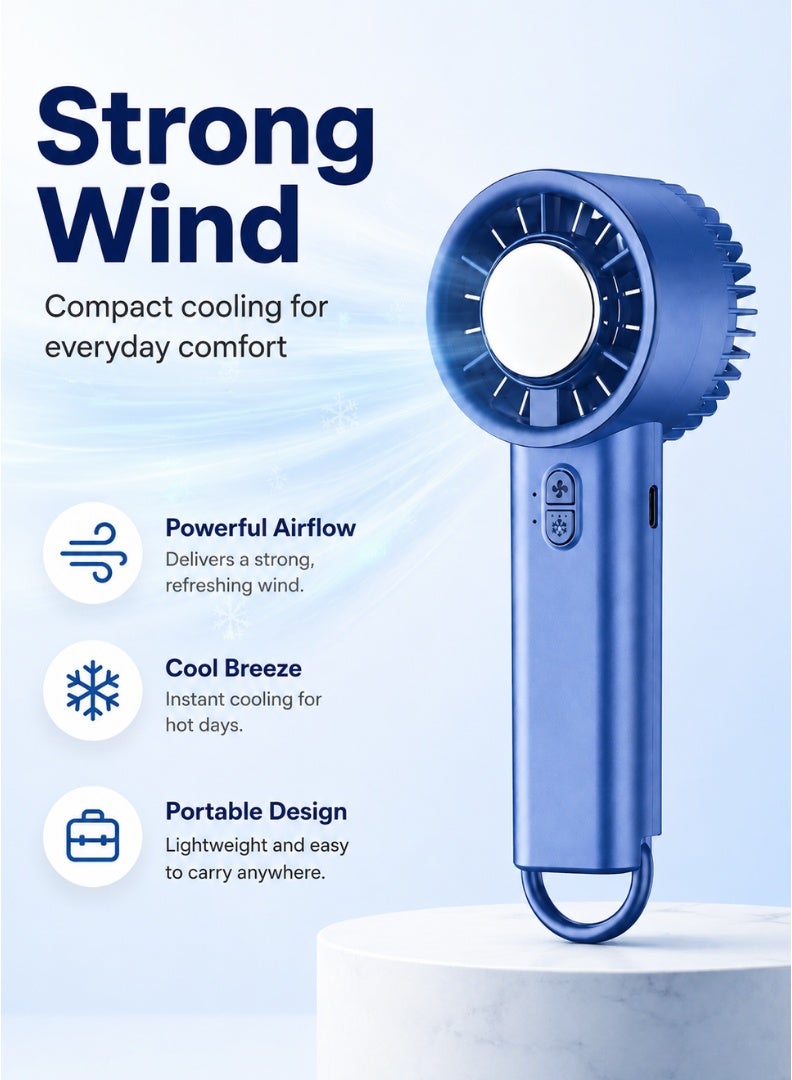 Portable Rechargeable Handheld Fan