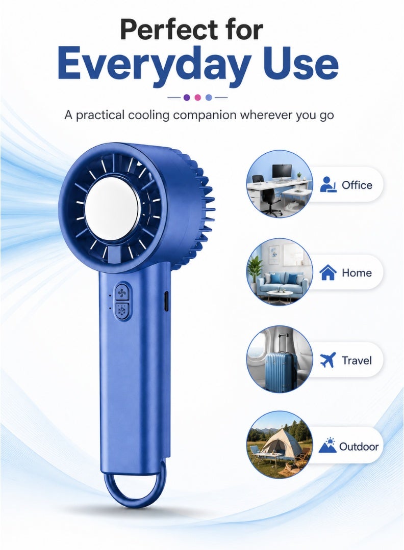 Portable Rechargeable Handheld Fan