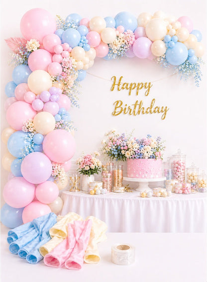 Dimi Pastel Balloon Garland Kit
