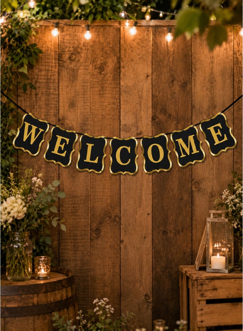 Welcome Decorative Hanging Banner