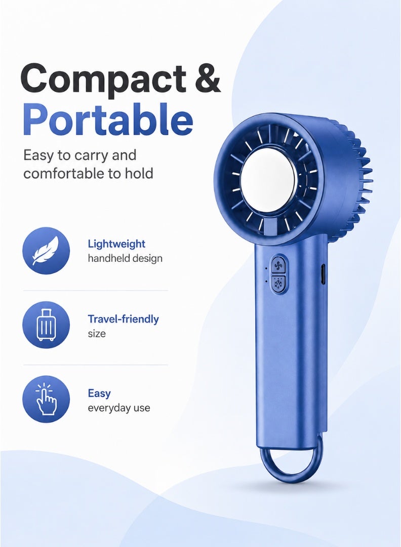 Portable Rechargeable Handheld Fan