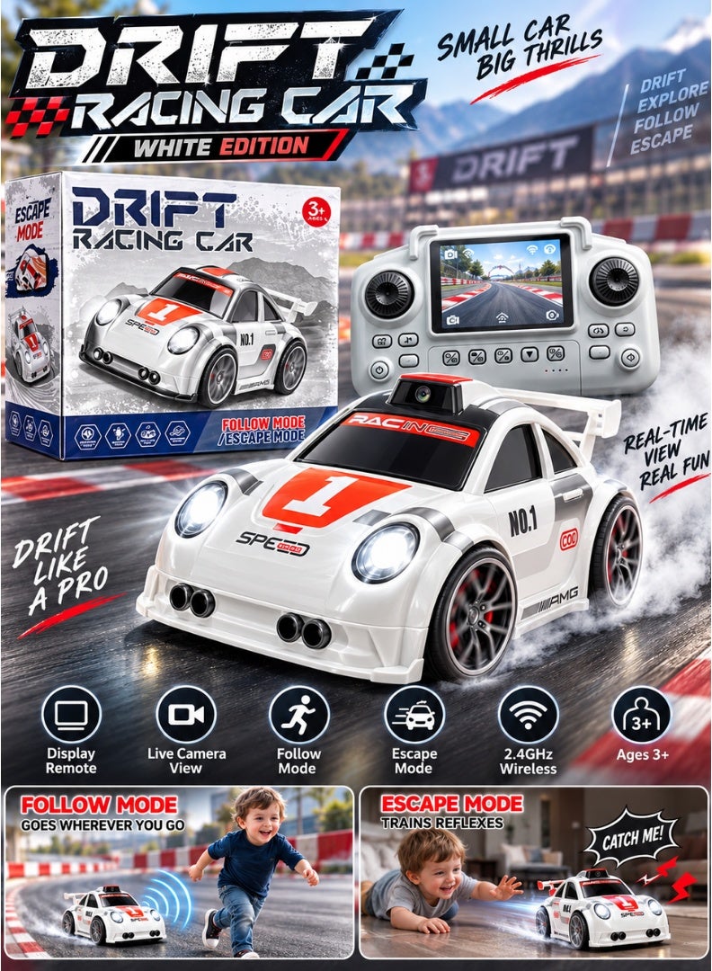 Mini Drift Racing Remote Control Car with LED Lights