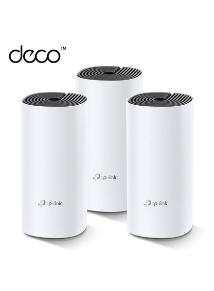 نظام TP-Link Deco لشبكة الواي فاي المنزلية بالكامل (حزمة من 3 قطع)