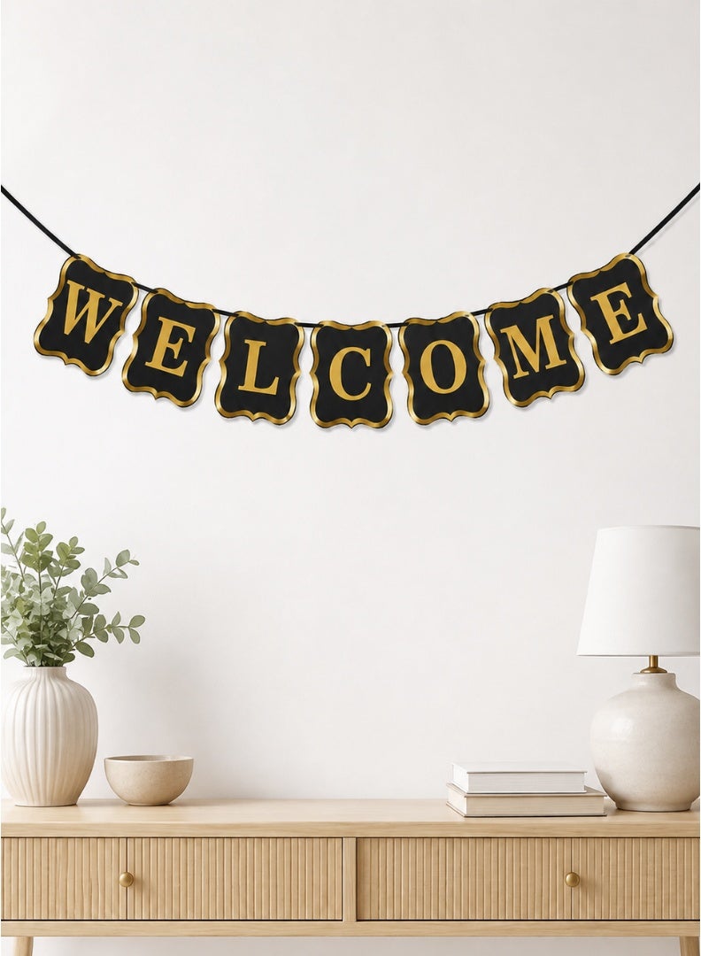 Welcome Decorative Hanging Banner