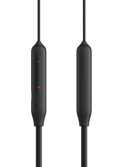 سماعة OnePlus Bullets ANC Neckband – خاصية إلغاء الضوضاء بقدرة 45 ديسيبل، 28 ساعة من التشغيل