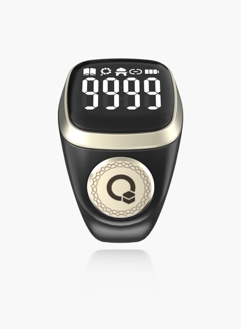iQIBLA Smart Zikr Ring Noor 2 – Tasbih Counter & Step Tracker