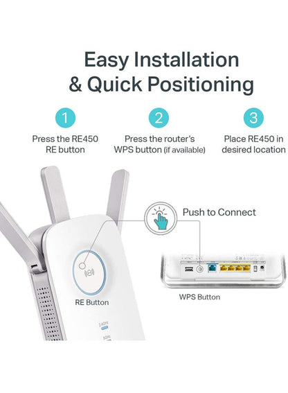 TP-Link AC1750 Dual Band Wi-Fi Range Extender