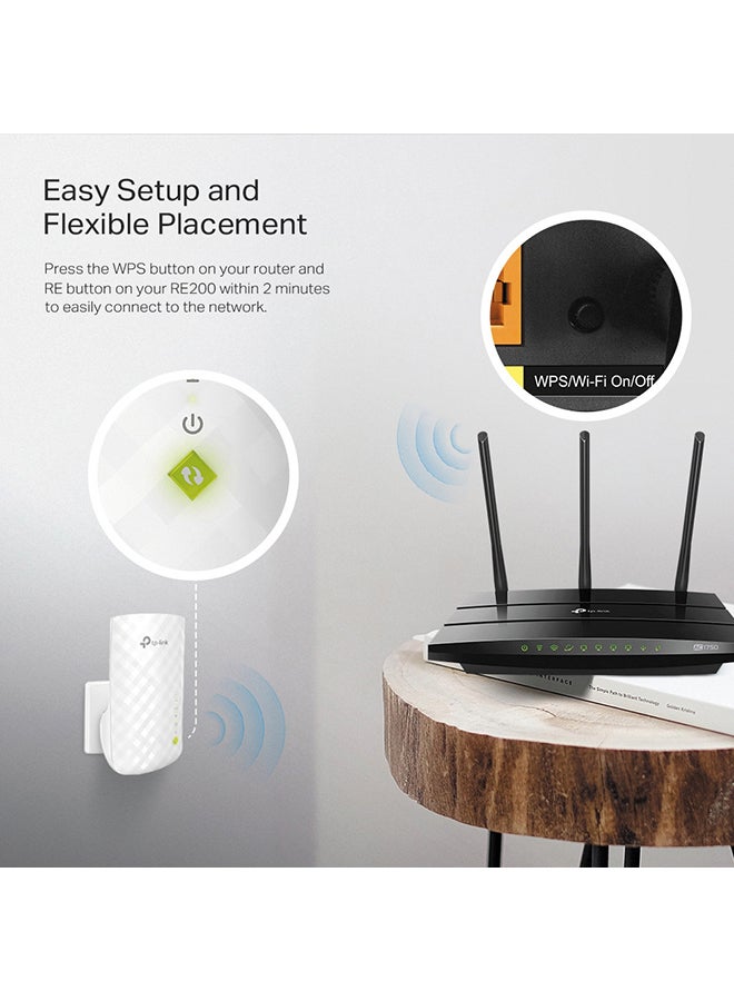 موسع نطاق شبكة واي فاي ميش ثنائي النطاق TP-Link AC750