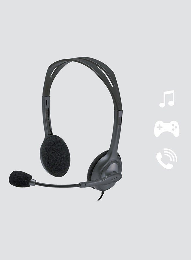 Logitech Stereo Headphones with Microphone – 3.5mm Jack