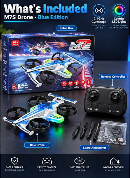 2-in-1 Remote Control Flying Car & Quadcopter