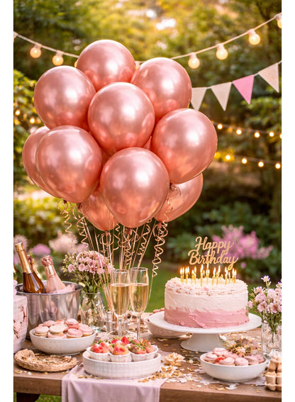 Chrome Latex Balloons – 12 Inch